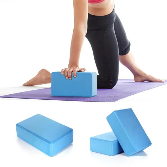 NNETM Foam Yoga Block for Home Gym (Blue)-1