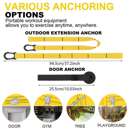 Gym Resistance Training Kit Full Body Workout-3