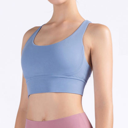 Seamless High Elastic Gym Bra For Women Sports Fitness Workout Tank Crop Top Jogging Running Energy Active Wear Gym Clothing-11