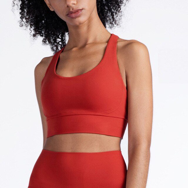 Seamless High Elastic Gym Bra For Women Sports Fitness Workout Tank Crop Top Jogging Running Energy Active Wear Gym Clothing-6