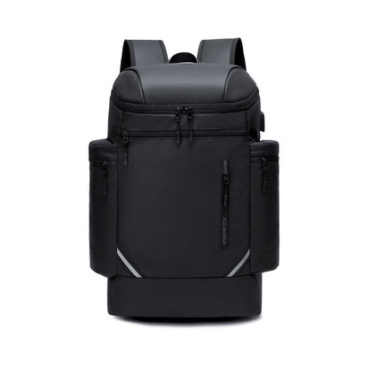 Trendy Nylon Functional Gym Sport Backpack-0