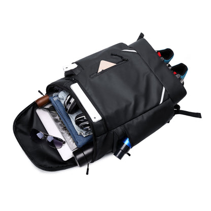 Trendy Nylon Functional Gym Sport Backpack-2